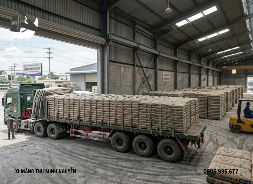 Bảo quản xi măng đúng cách